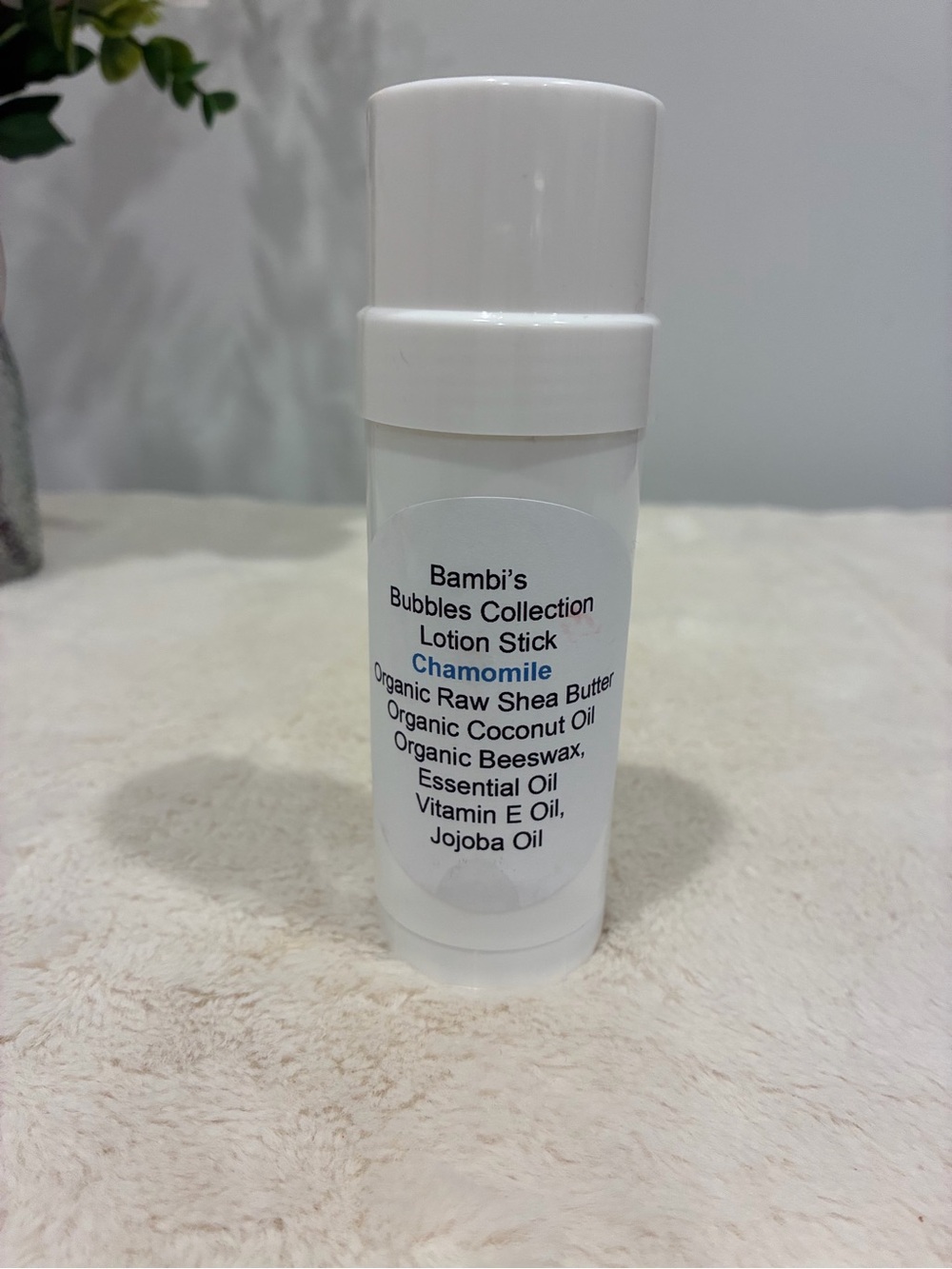 Chamomile Lotion Stick - White by Bambi’s Bubbles